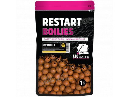 LK Baits ReStart Boilies Ice Vanilla