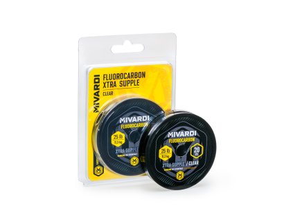 Mivardi Fluorocarbon Xtra Supple (Délka 20 m, Nosnost 10 lb)