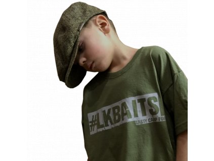 LK Baits dětské triko Potisk světle zelené  POSLEDNÍ KUSY SKLADEM ZA AKČNÍ CENU