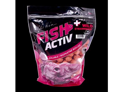 LK Baits Fish Activ Plus Wild Strawberry 1Kg + Sleva 10% za registraci