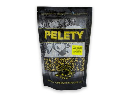 Carp Servis Václavík Pelety Fluo Feeder (Příchuť Med - Oliheň, Hmotnost 700 g)