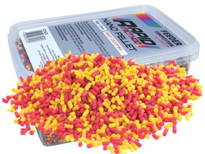Carp Zoom Rapid Method Nano Pellets - 300 g/1,5 mm/Jahoda - Med