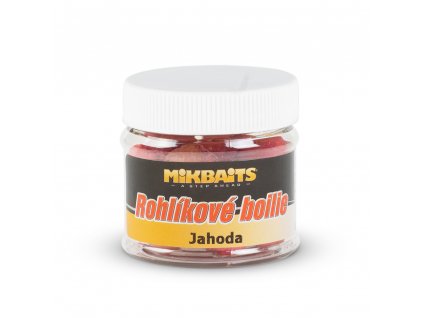 Mikbaits Rohlíkové boilie (Příchuť Jahoda, Objem 50 ml)