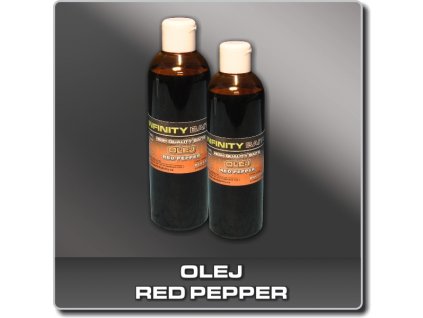Infinity Baits Red pepper oil - 250 ml + Sleva 10% za registraci