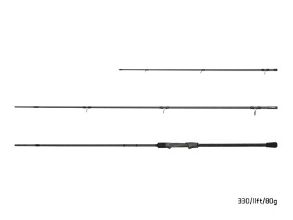 Delphin Opium feeder - Set špiček CARBON GLASS