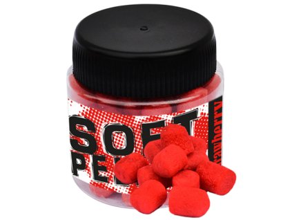 Carp Zoom Soft Pellets plovoucí - 10 g/4 mm/Jahoda