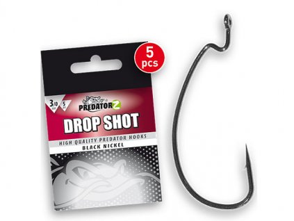 Carp Zoom Háčky Drop Shot - 5 ks (vel 1)