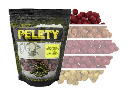 Carp Servis Václavík Pelety v obalu - 200 g/15 mm