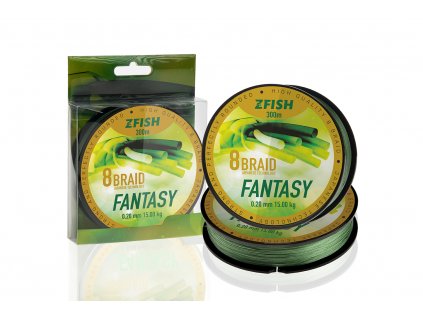 Zfish Šňůra Fantasy 8-Braid 300m