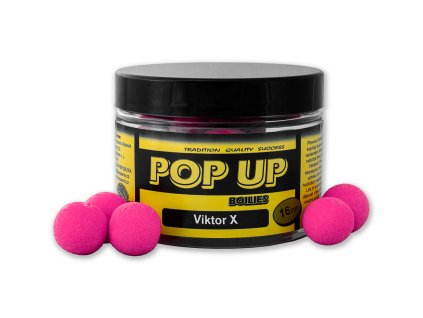 Carp Servis Václavík Pop Up - dóza/50 g/16 mm/Viktor X