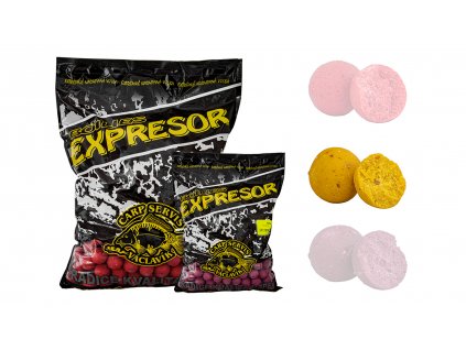 CSV Boilies Expresor - 2 kg/20 mm/Medová perla