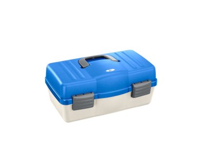 Plastica Panaro Plastica Panaro rybářský kufřík 136/ 4-patrový bílo-modrý