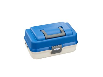 Plastica Panaro Plastica Panaro rybářský kufřík 143/ 2-patrový bílo-modrý