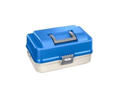 Plastica Panaro Plastica Panaro rybářský kufřík 149/ 3-patrový bílo-modrý