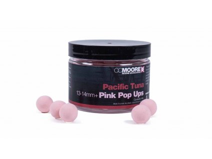 CC Moore Pacific Tuna - Plovoucí boilie růžové 13/14mm 35ks Sleva 10% za registraci