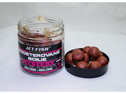 JetFish Mystery - Boosterované boilie 250ml - 20mm : KRILL / KRAB