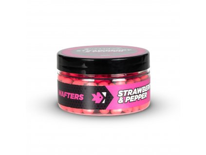 FEEDER EXPERT wafters - Jahoda Pepř (Objem 100 ml, Průměr 6 mm)