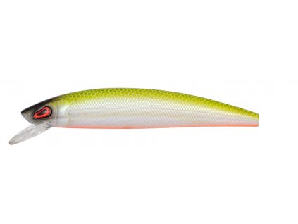 Carp Zoom Wobler Arrow Minnow - 9 cm/9,2 g/plovoucí/fluo zeleno-bílá