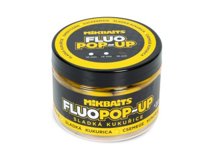 Plovoucí fluo boilie 150ml - Sladká kukuřice 18mm