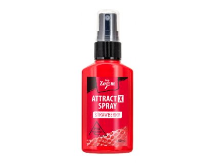 Carp Zoom AttractX Spray - 50 ml/Jahoda