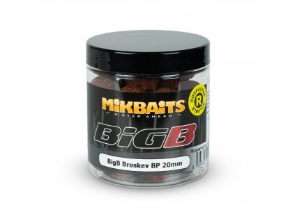 BiG boilie rozpustné - BigB Broskev Black pepper (Objem 250 ml, Průměr 20 mm)