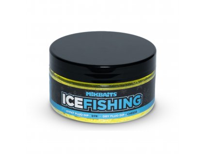 ICE FISHING pstruh řada - Sypký fluo dip Sýr 100ml  + Kód na slevu 10%: SLEVA10
