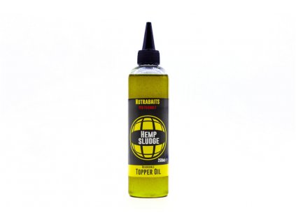 Nutrabaits Topper polévací olej - Hemp Sludge 250ml konopný  + Kód na slevu 10%: SLEVA10