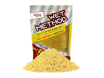 Carp Zoom Vlhčená směs Wet Method - 850 g/Sladká broskev