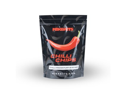 Chilli Chips boilie 300g - Chilli Frankfurt 20mm  + Kód na slevu 10%: SLEVA10