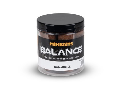 ManiaQ boilie Balance - NutraKRILL (Objem 250 ml, Průměr 20 mm)