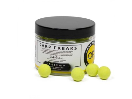 CC Moore Carp Freaks - Plovoucí boilie Carp Freaks+ - žlutá 14 mm  + Kód na slevu 10%: SLEVA10