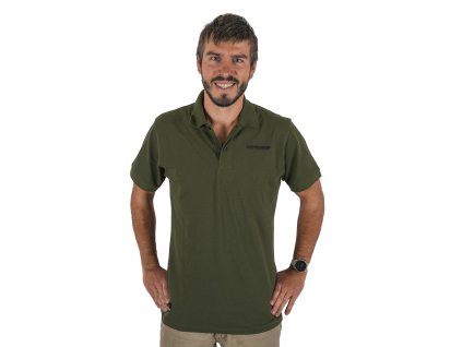 Mikbaits oblečení - Polokošile zelená Competition (Velikost 3XL)