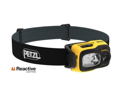 Petzl čelovky - SWIFT RL PRO 2023 černožlutá  + Kód na slevu 10%: SLEVA10