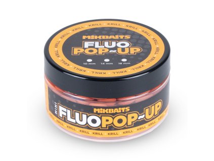 Plovoucí fluo boilie - Krill (Objem 100 ml, Průměr 10mm)