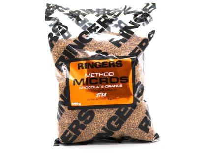 Ringers - Method Micro pelety Chocolate Orange 2mm 900g  + Kód na slevu 10%: SLEVA10