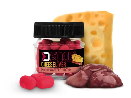 Nástraha D SNAX WAFT Cheese - Liver (Hmotnost 20 g, Velikost 7x5,5 mm)