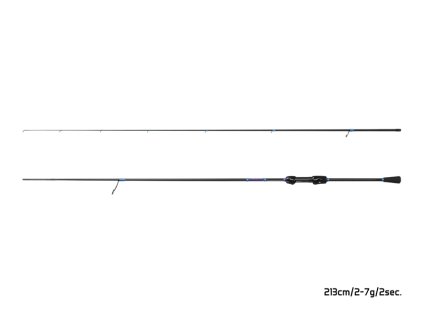 Delphin GraphiX 24T (Délka 185 cm, Počet dílů 2, Zátěž 0,5 - 5 g)