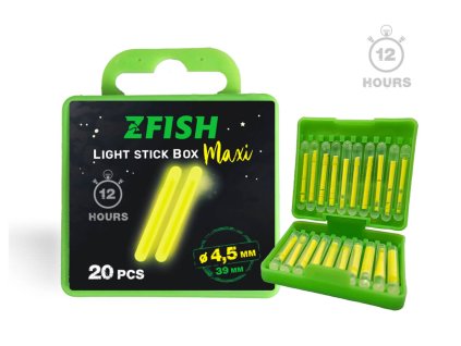ZFISH Chemické Světlo Box 20ks (Velikost 3,0x25mm)