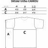 Mikbaits oblečení - Dětské tričko camou (Věk 4 - 8 let)