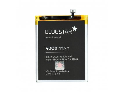 Baterie pro Xiaomi Redmi Note 7A (BN49) 4000 mAh Li-Ion Blue Star