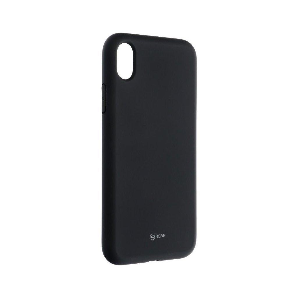Puzdro ROAR case COLORFUL JELLY for IPHONE XR čierne