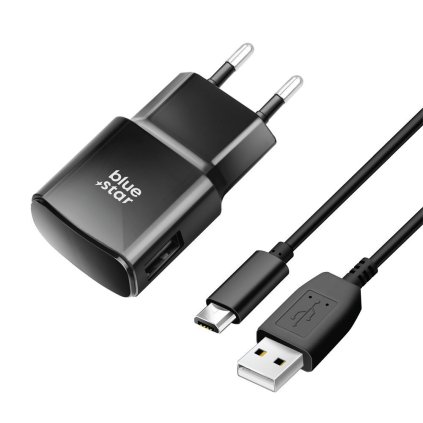 Sieťová nabíjačka 2A s micro USB odnímateľným káblom
