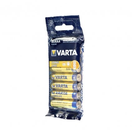 VARTA alkalická batéria R3 (AAA) Longlife - 8ks