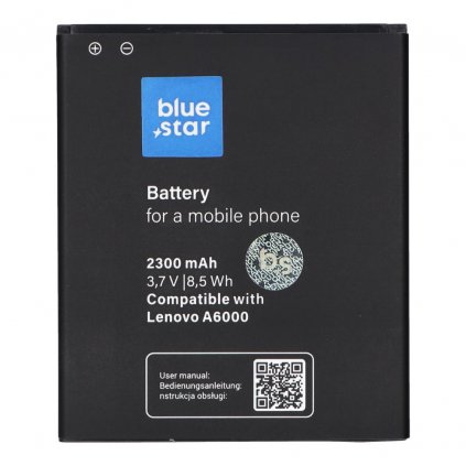 Batéria 2300mAh Blue Star - Lenovo A6000 Li-Poly PREMIUM