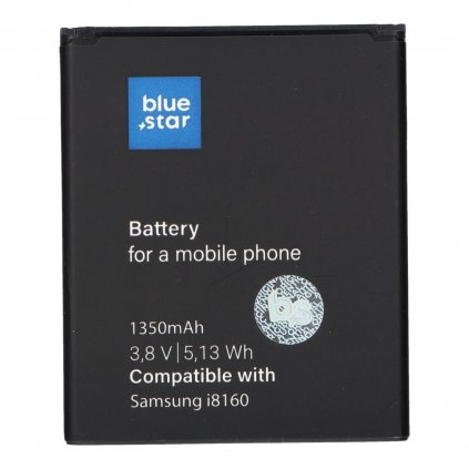 Batéria BLUE STAR  pre SAMSUNG I8160 Galaxy Ace 2 / S7562 Duos / S7560 Galaxy Trend / S7580 Trend Plus 1350 mAh