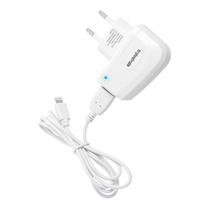 82017 3 cestovni nabijecka blue star do site s odnimatelnym lightning usb kabelem pro iphone 5 6 6s bila