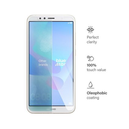 83637 ochranne tvrzene sklo blue star huawei y6 2018