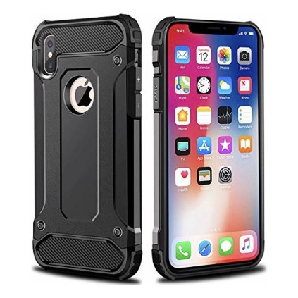 Odolné puzdro ARMOR pre IPHONE XS čierne