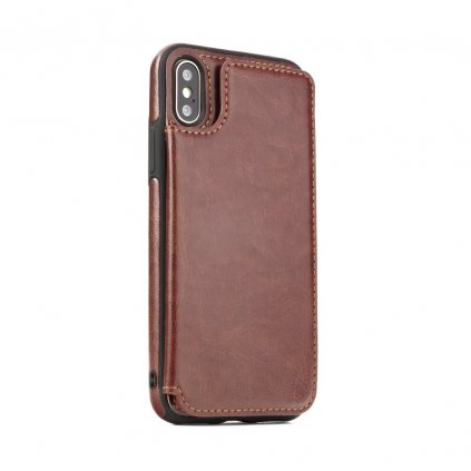 108542 pouzdro forcell wallet case huawei mate 20 lite hnede