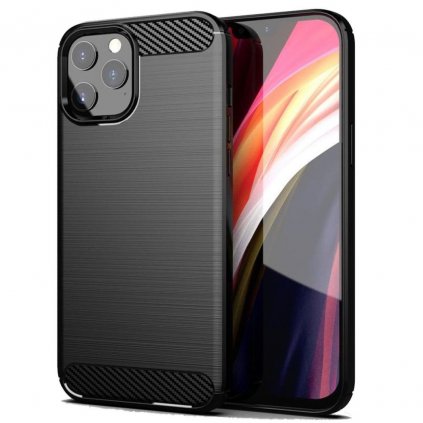 Puzdro CARBON pre IPHONE 11 PRO čierne